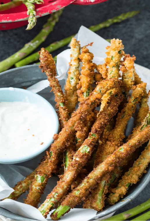 Asparagus fries